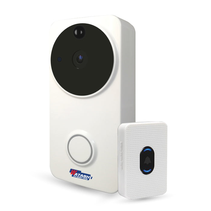 ﻿กล้องวงจรปิด ไร้สาย ติดหน้าบ้าน APP#CloudViewer X VIDEO Doorbells รุ่น WIOT1003