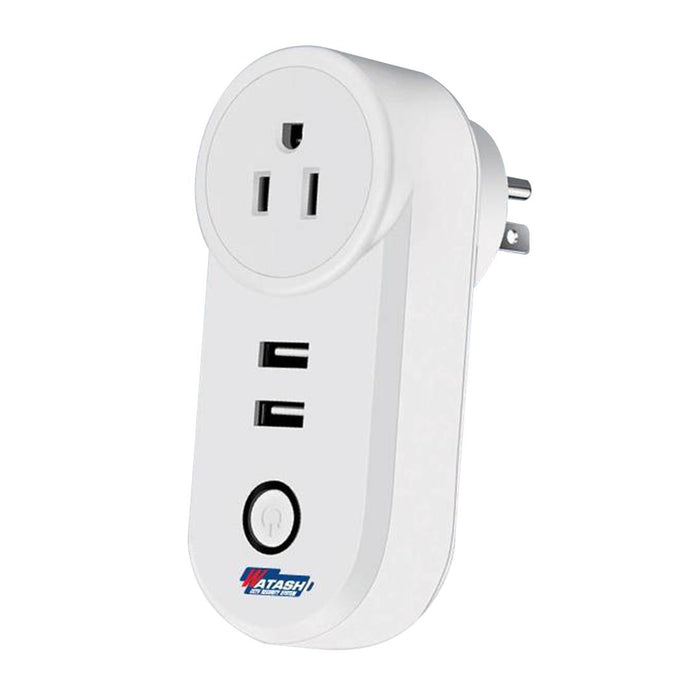 Smart Plug รุ่น WIOT3001A ปลั๊กไฟอัจฉริยะ ควบคุมอุปกรณ์ไร้สายด้วยคำสั่งเสียง จากทุกที่ทั่วโลก