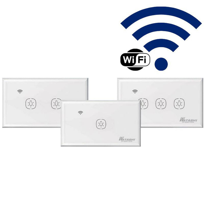 Wi-Fi Light Switch  สวิตช์เปิด-ปิดไฟ รุ่น WIOT3002-04