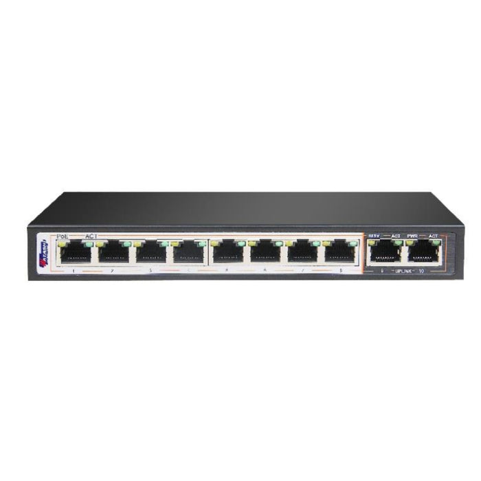 Switch Hub รุ่น WSC082 8 Port AI PoE Switch with 2GE Uplink