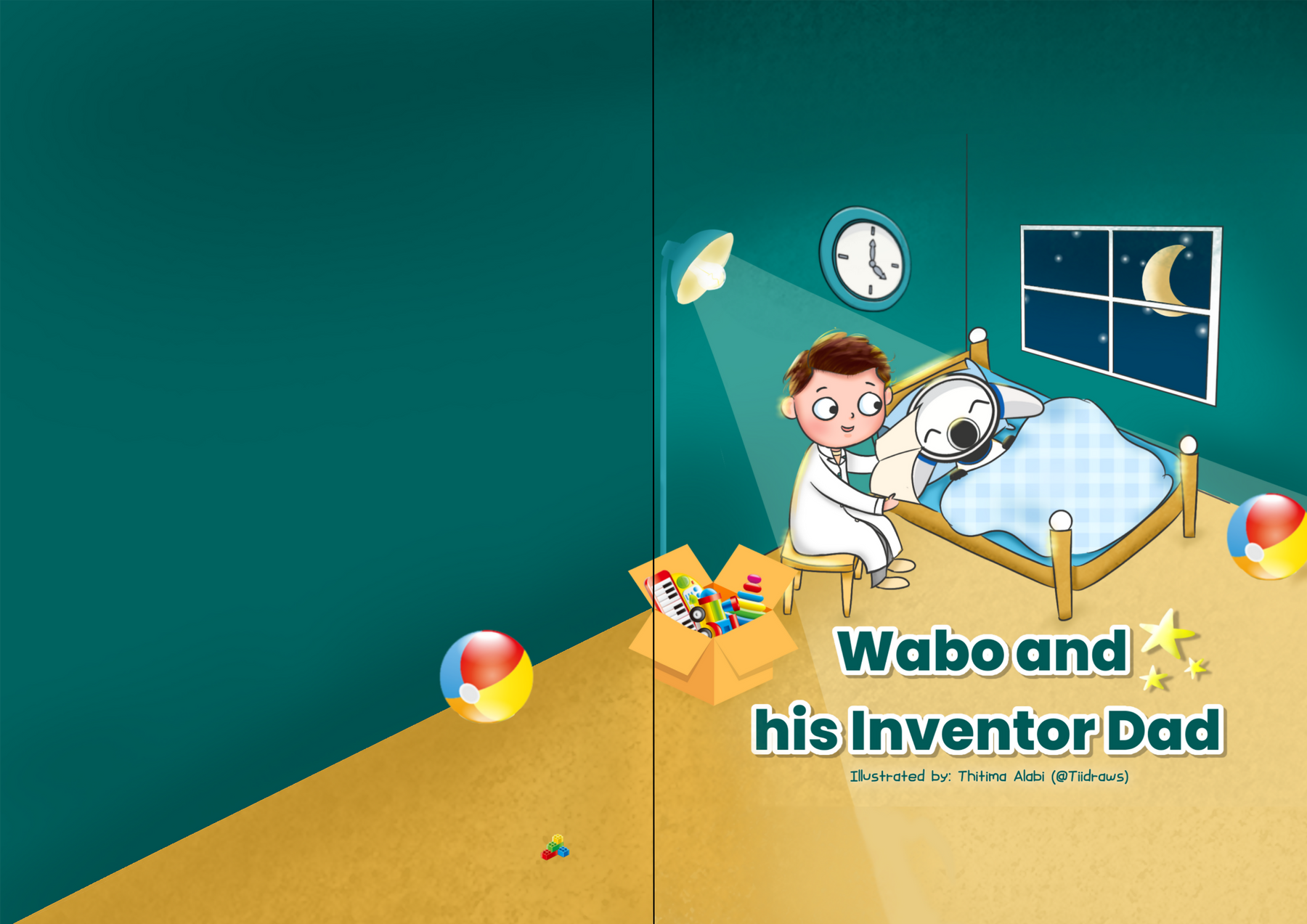 Wabo and his inventor dad (V.2) หุ่นยนแต์วาโบ้ และนักวิทยาศาตร์