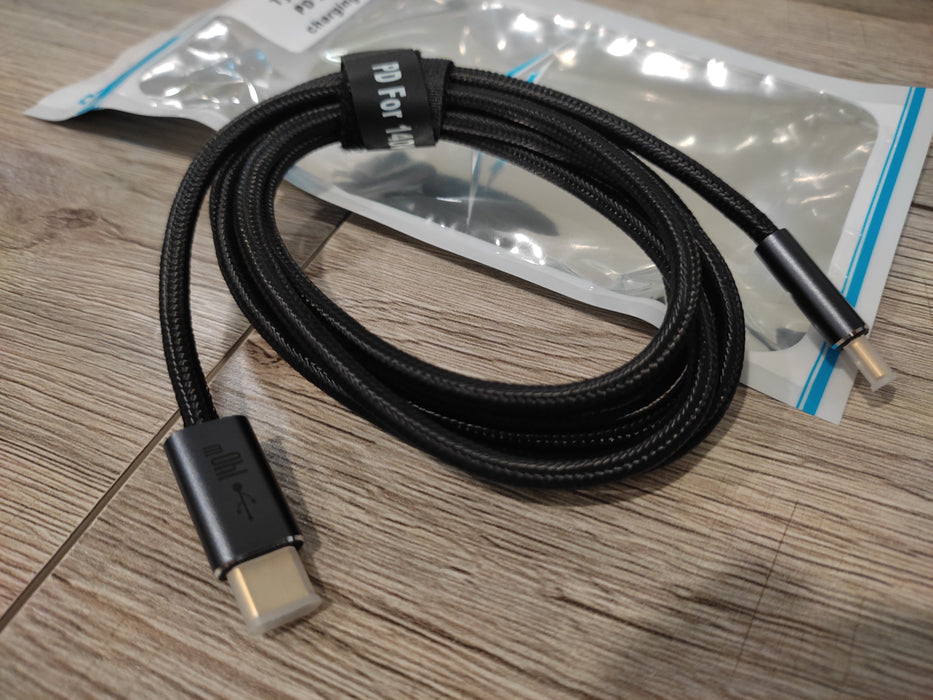 สายชาร์จ DTECH รุ่น SM228 Type-C ยาว 1.5 เมตร รองรับ PD 140W ชาร์จเร็ว รองรับอุปกรณ์หลากหลาย