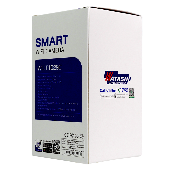 กล้องนางฟ้า รุ่น WIOT1029C แถมฟรี Cloud 1 ปีเต็ม #WATASHI IOT 💖#กล้องวงจรปิดภายในที่สวยที่สุด